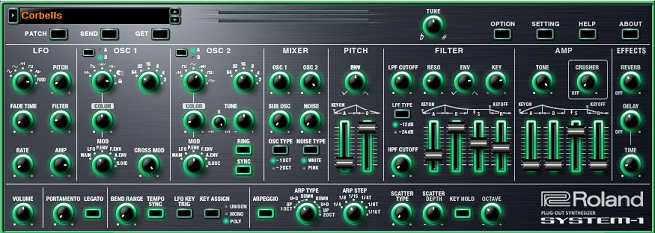 Roland system deals 1 vst